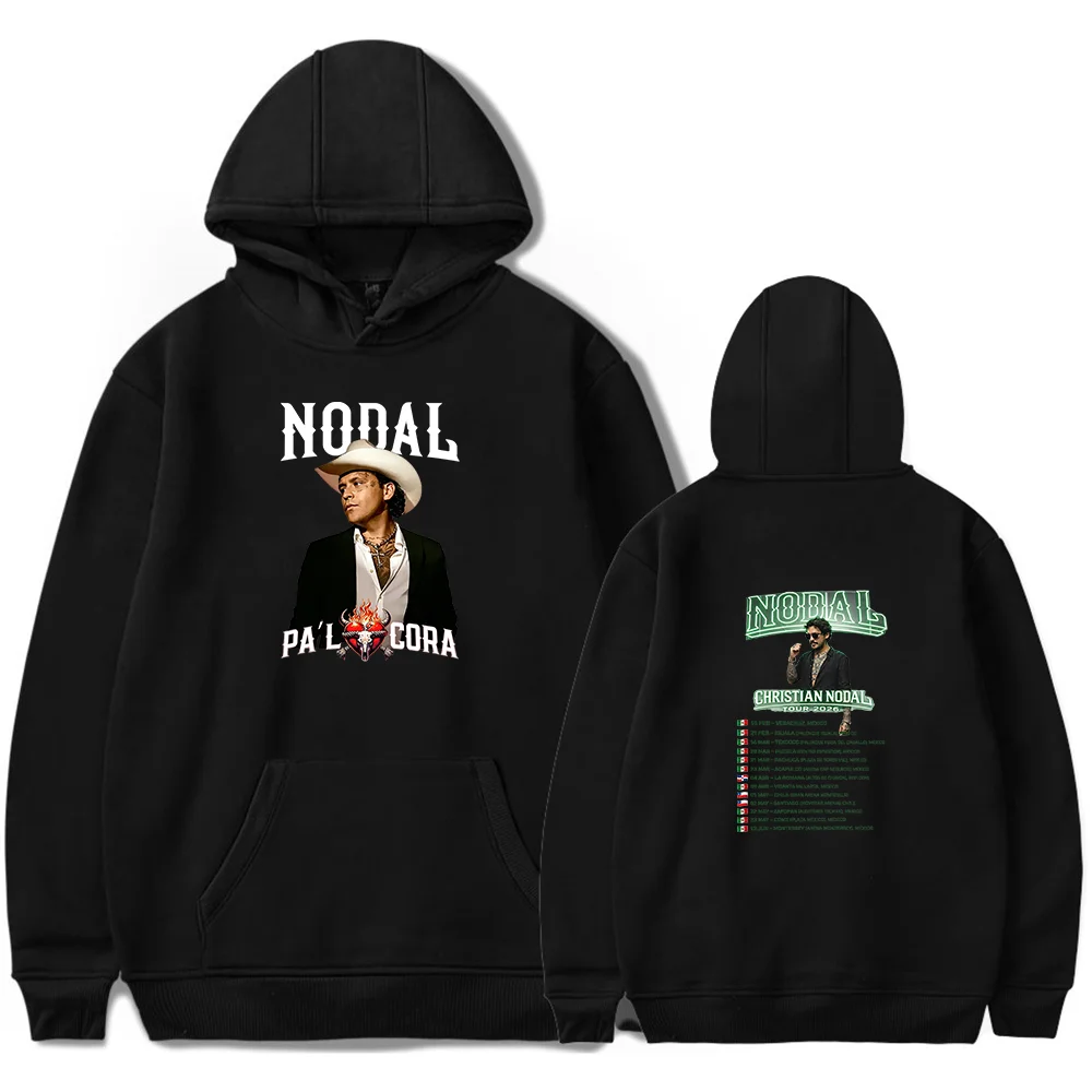 Christian Nodal 2026 Tour Merch Long Sleeve Unisex Pullover Sweatshirt for Men and Women
Christian Nodal 2026 Tour Merch Long Sleeve Unisex Pullover Sweatshirt for Men and Women