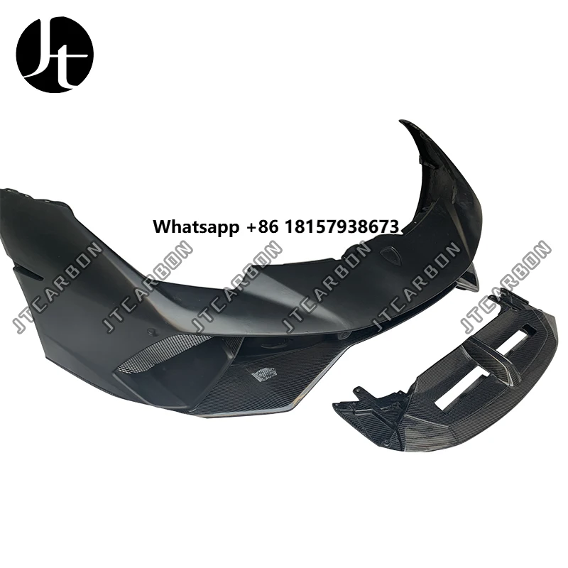 Carbon Fiber Front Bumper for Huracan LP610-4 LP580 Front Lip 2014-2018 P Style With Mesh Grills
Carbon Fiber Front Bumper for Huracan LP610-4 LP580 Front Lip 2014-2018 P Style With Mesh Grills