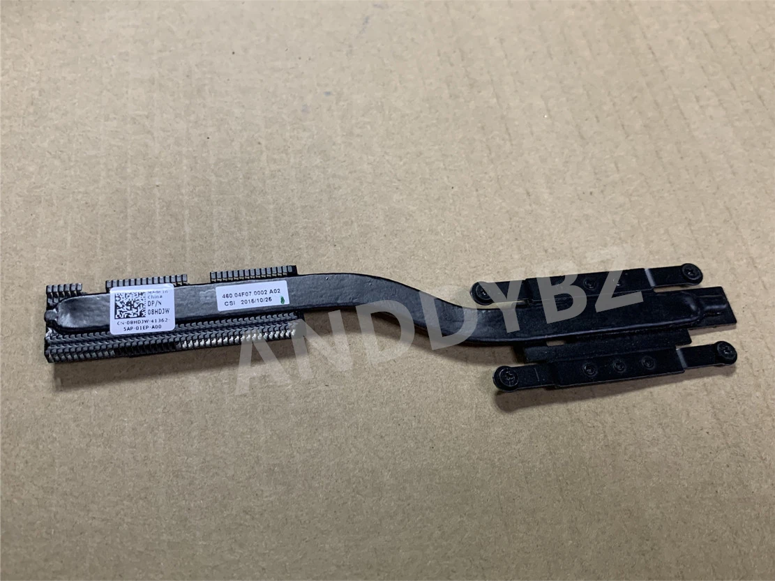 Оригинальный радиатор процессора для Dell Chromebook 13 7310 08HDJW 480.04F07.0001 CN-08HDJW 8HDJW, бесплатная доставка
Оригинальный радиатор процессора для Dell Chromebook 13 7310 08HDJW 480.04F07.0001 CN-08HDJW 8HDJW, бесплатная доставка