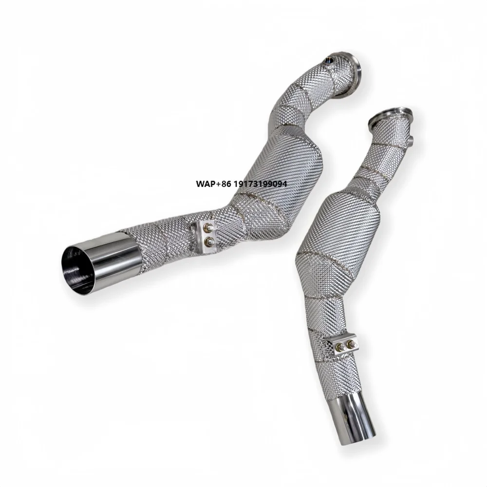 Exhaust Downpipe for Quattroporte 3.8T 2013-2016 Exhaust Pipe Catalytic Converter with Heat Shield Auto Parts
Exhaust Downpipe for Quattroporte 3.8T 2013-2016 Exhaust Pipe Catalytic Converter with Heat Shield Auto Parts