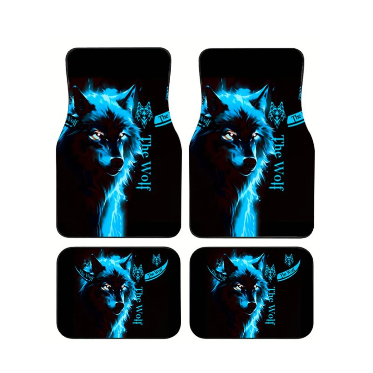 Blue Neon Fire Wolf Head Print Car Floor Mats 4PCS Universal Cool Animal Auto Foot Carpets Interior Accessories For Vehicles
Blue Neon Fire Wolf Head Print Car Floor Mats 4PCS Universal Cool Animal Auto Foot Carpets Interior Accessories For Vehicles