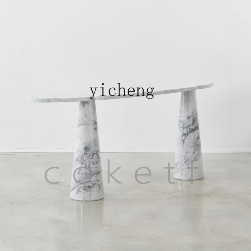 v29 minimalist natural marble entrance table Villa hotel entry wall display table
v29 minimalist natural marble entrance table Villa hotel entry wall display table