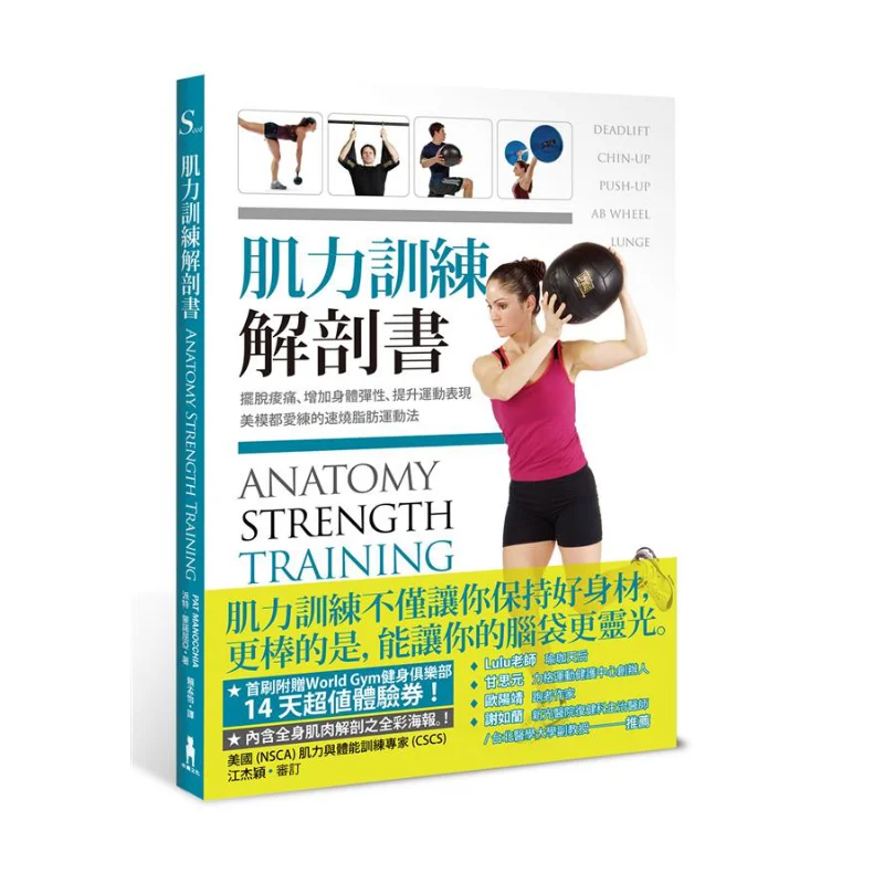 Muscle Strength Training Anatomy Book Get Rid Of Soreness Increase Body Elasticity Improve Athletic Performance All For Beauty M
