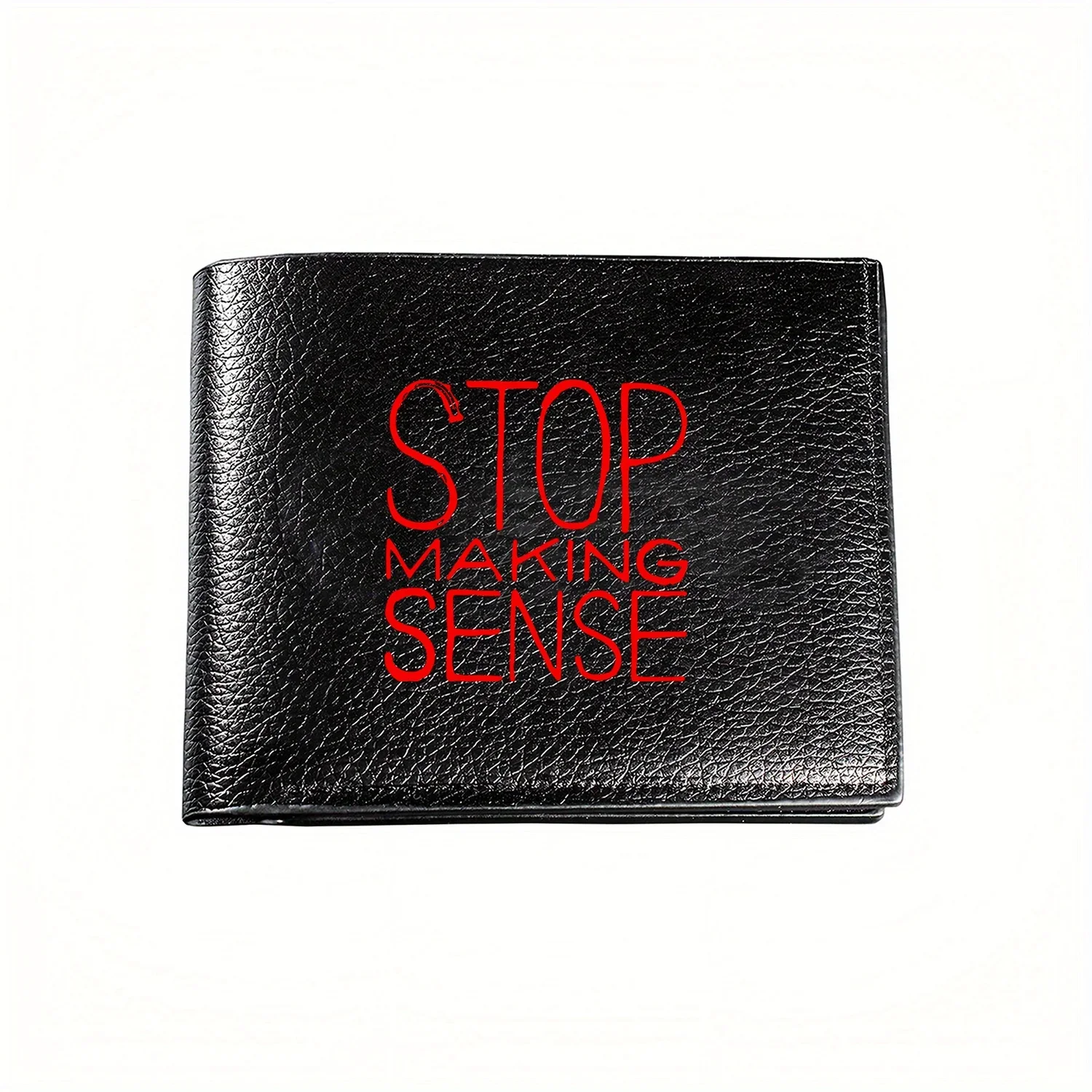 Stop Making Sense Business Mens Casual Elegant Simple Practical Quality Wallet Stylish Printing Graphic Creative Christmas Gift
Stop Making Sense Business Mens Casual Elegant Simple Practical Quality Wallet Stylish Printing Graphic Creative Christmas Gift