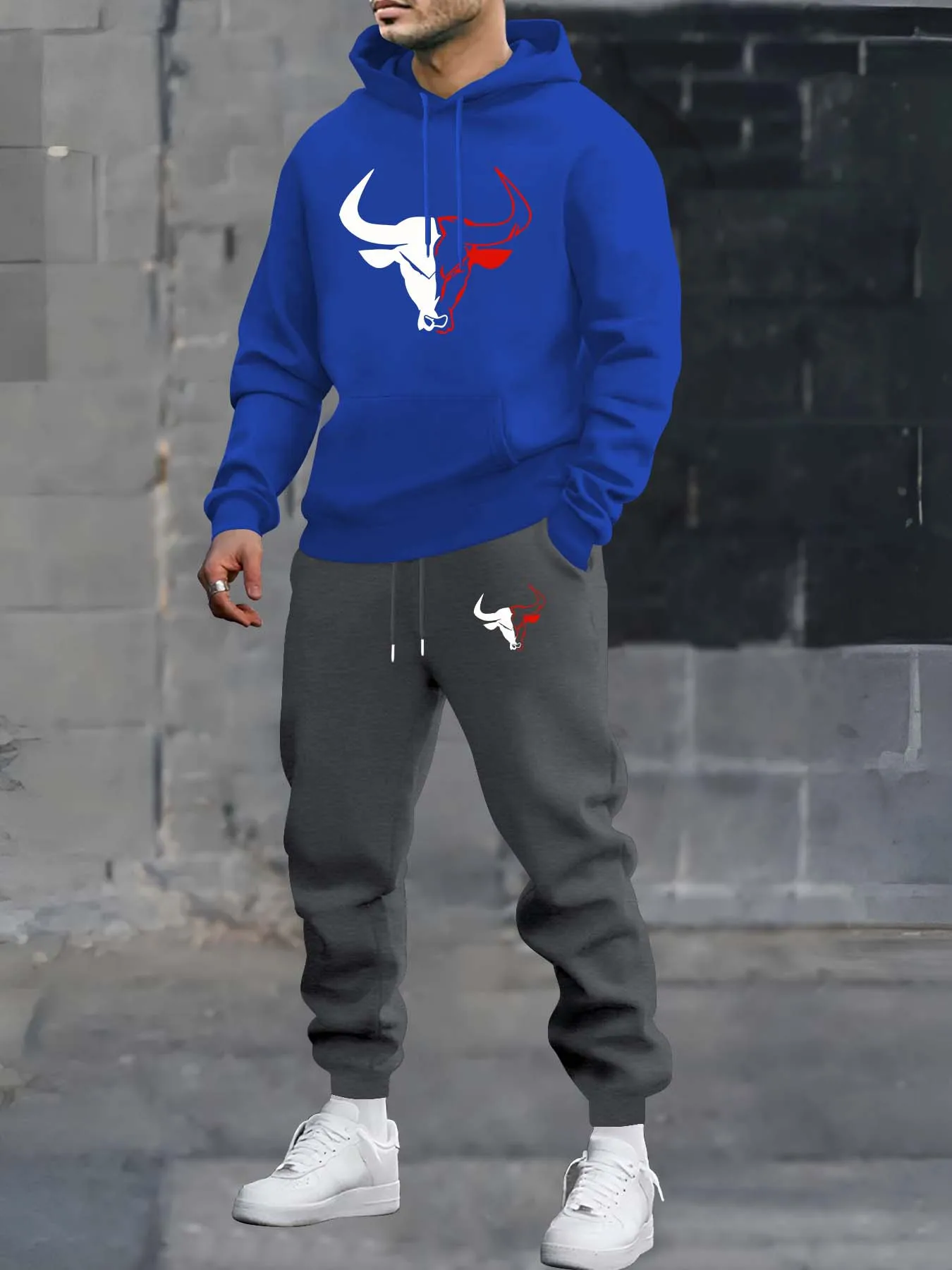 Мужская осенне-зимняя модная повседневная свободная толстая толстовка с круглым вырезом и принтом улыбающегося лица + спортивные штаны, комплект
Мужская осенне-зимняя модная повседневная свободная толстая толстовка с круглым вырезом и принтом улыбающегося лица + спортивные штаны, комплект