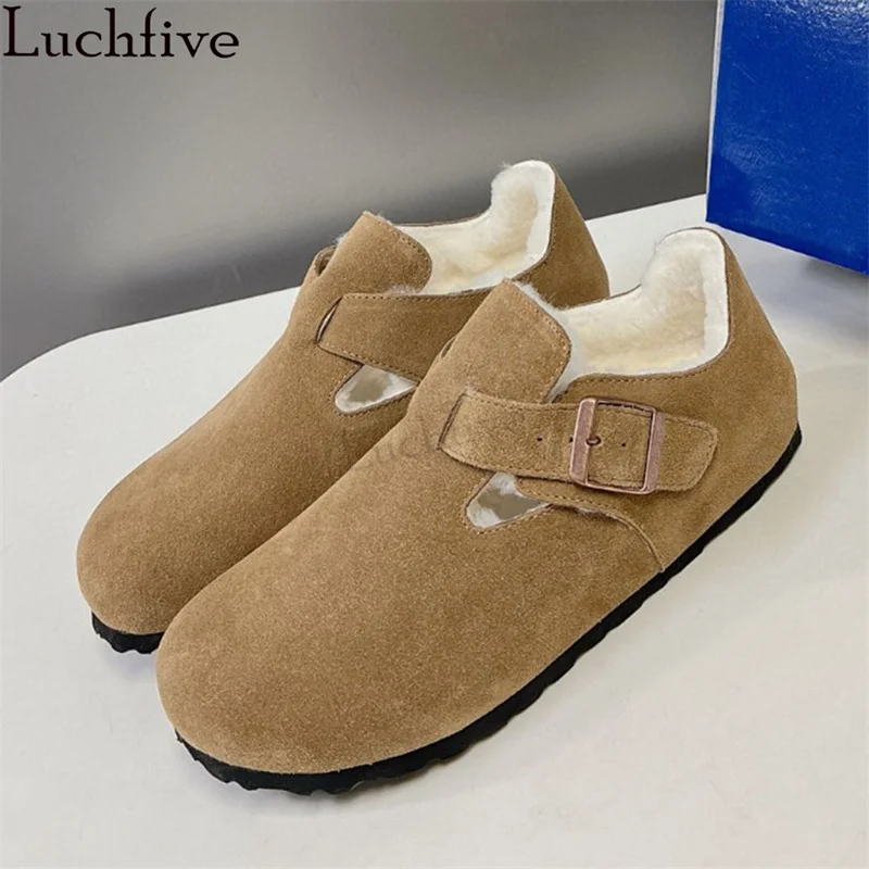 Round Wrap Toe Wool Flat Shoes Women Luxury Brand Casual Warm Home Fur Mules Slippers Woman Winter Runway Punk Flat Shoes Mujer
Round Wrap Toe Wool Flat Shoes Women Luxury Brand Casual Warm Home Fur Mules Slippers Woman Winter Runway Punk Flat Shoes Mujer