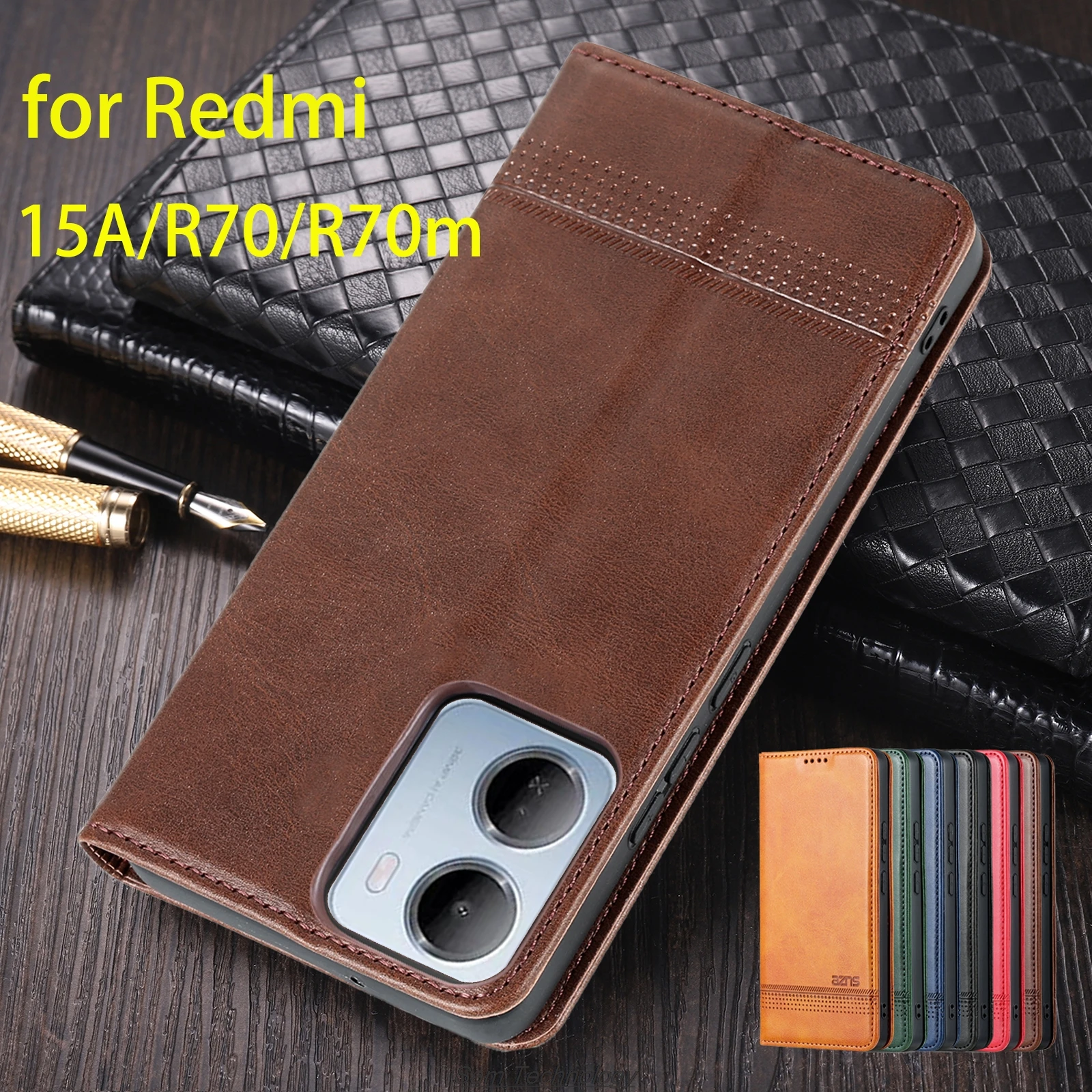 Deluxe Magnetic Adsorption Leather Fitted Case for Xiaomi Redmi 15A / R70 R70m Flip Cover Protective Case Capa Fundas Coque
Deluxe Magnetic Adsorption Leather Fitted Case for Xiaomi Redmi 15A / R70 R70m Flip Cover Protective Case Capa Fundas Coque