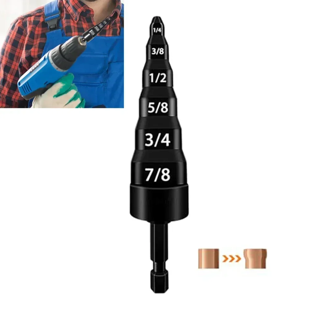Crimping Tools HVAC 6 In 1 HVAC Crimping Tools Copper Manual Pipe Expander Drill Bits 1/4'', 3/8'', 1/2'', 5/8'', 3/4'' And 7/8'
Crimping Tools HVAC 6 In 1 HVAC Crimping Tools Copper Manual Pipe Expander Drill Bits 1/4'', 3/8'', 1/2'', 5/8'', 3/4'' And 7/8'
