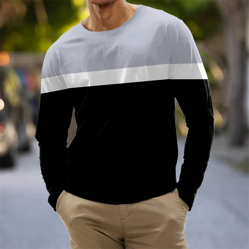 Simple Stripe Graphics Sweatshirt Spring Autumn Long Sleeve Crew Neck 3D Printed Hoodies Casual Loose Outdoor Sports Pullovers
Simple Stripe Graphics Sweatshirt Spring Autumn Long Sleeve Crew Neck 3D Printed Hoodies Casual Loose Outdoor Sports Pullovers