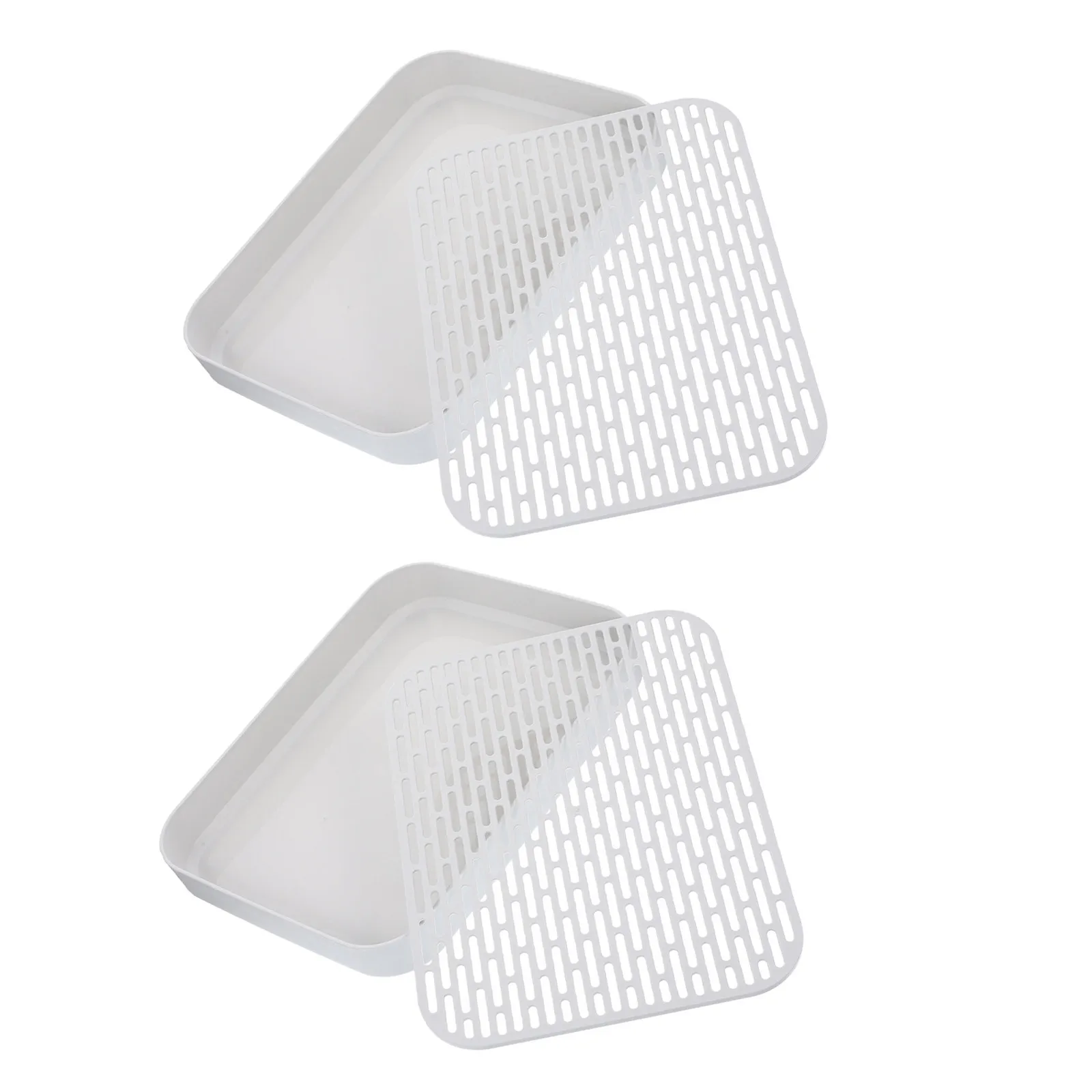 2Pcs Rabbit Toilet Tray Pet Toilet Deep Cage Corner Litter Box Small Animal Potty Trainer Bedding Box for Guinea Pigs Rabbits
2Pcs Rabbit Toilet Tray Pet Toilet Deep Cage Corner Litter Box Small Animal Potty Trainer Bedding Box for Guinea Pigs Rabbits