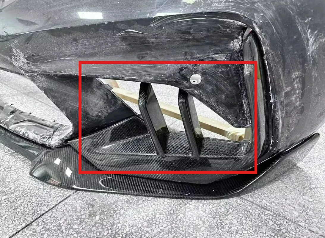 Lightweight-Strong FORBMW F87 M2C Front Separator Bumper Intake Air Duct Carbon Fiber 2018-2021
Lightweight-Strong FORBMW F87 M2C Front Separator Bumper Intake Air Duct Carbon Fiber 2018-2021
