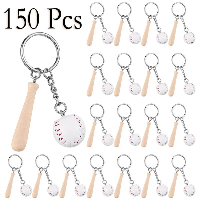 150 Pcs Baseball Tennis Keychain For School Bag Car Key Pendant Couple New Gift Keyrings
150 Pcs Baseball Tennis Keychain For School Bag Car Key Pendant Couple New Gift Keyrings