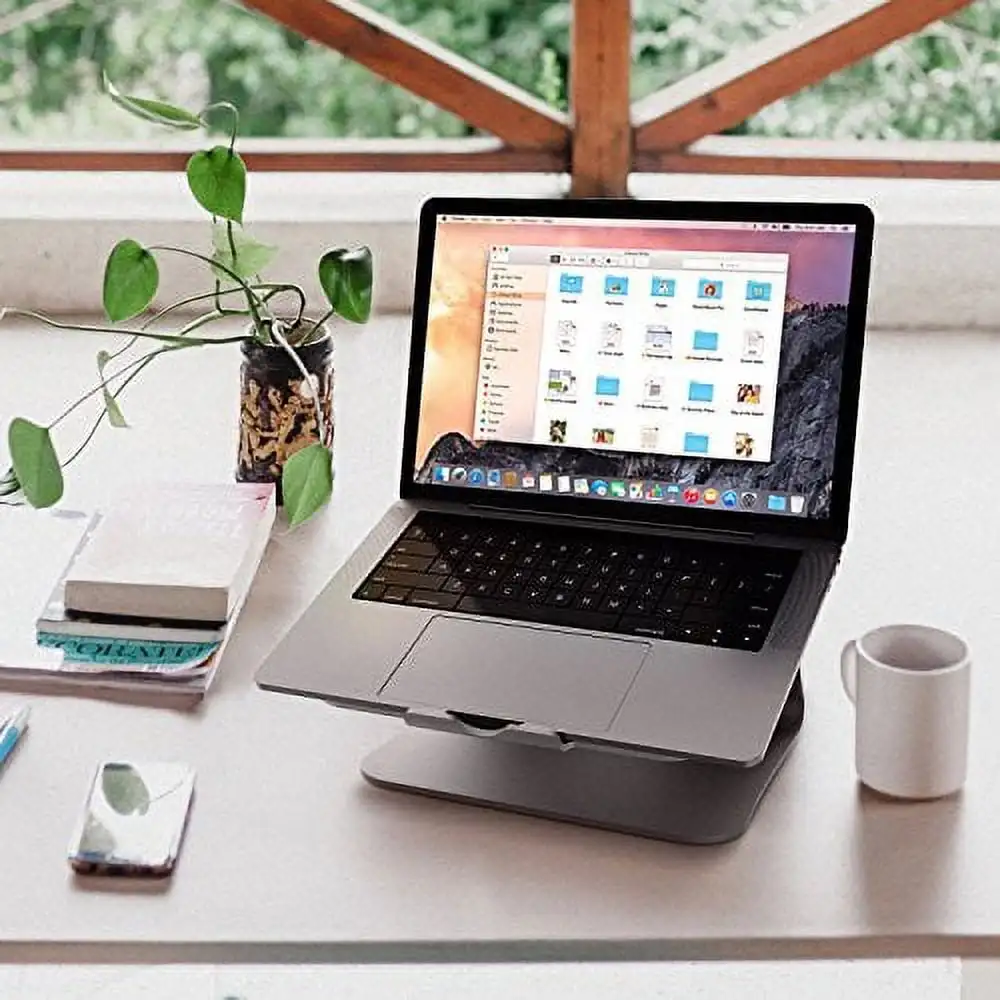 Macbook stand TI-Station: Stand, Holder for apple macbook air, Macbook Pro, All notebooks, Silver
Macbook stand TI-Station: Stand, Holder for apple macbook air, Macbook Pro, All notebooks, Silver