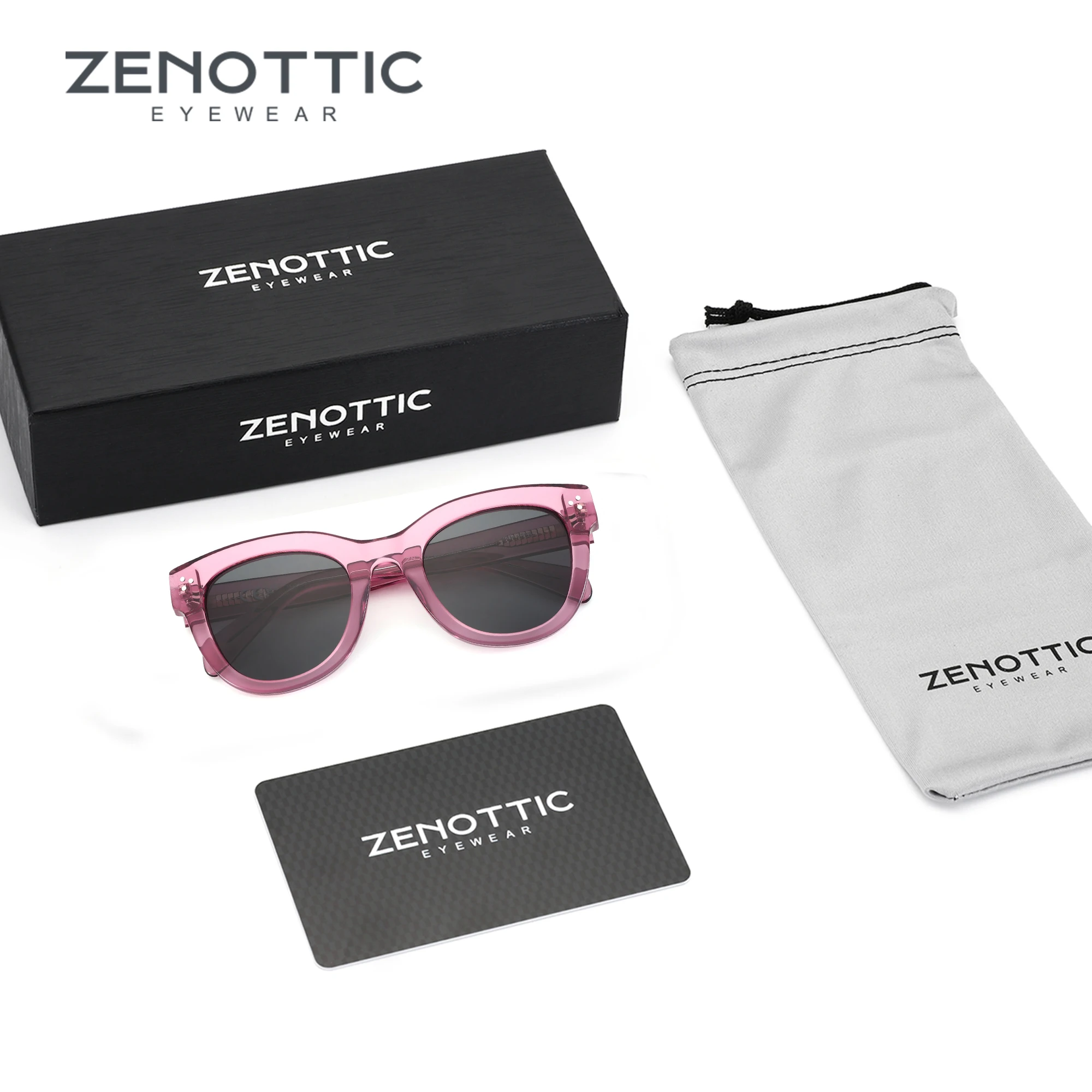 ZENOTTIC Fashion Handmade Acetate Butterfly Polarized Sunglasses UV400 Protection Square Sun Glasses for Women Gift Vacation
ZENOTTIC Fashion Handmade Acetate Butterfly Polarized Sunglasses UV400 Protection Square Sun Glasses for Women Gift Vacation
