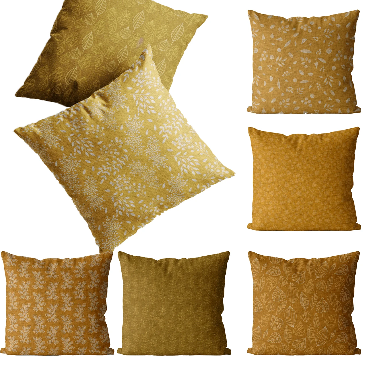 Autumn Plant Yellow Pillow Case Living Room Decoration 45*45 40X40 Decorative Pillows for Bed Leaves Fall Decor Cushion Cover
Autumn Plant Yellow Pillow Case Living Room Decoration 45*45 40X40 Decorative Pillows for Bed Leaves Fall Decor Cushion Cover