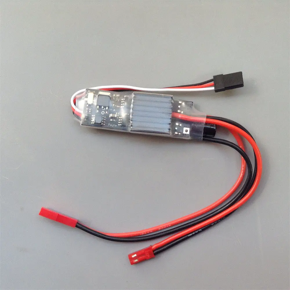 20A Bidirectional Brushed ESC 6-16V 2-4S for RC Car Boat 380 390 High Speed Motor 5V 1A BEC PWM 1500us F/R F/B/R Modes Failsafe
20A Bidirectional Brushed ESC 6-16V 2-4S for RC Car Boat 380 390 High Speed Motor 5V 1A BEC PWM 1500us F/R F/B/R Modes Failsafe