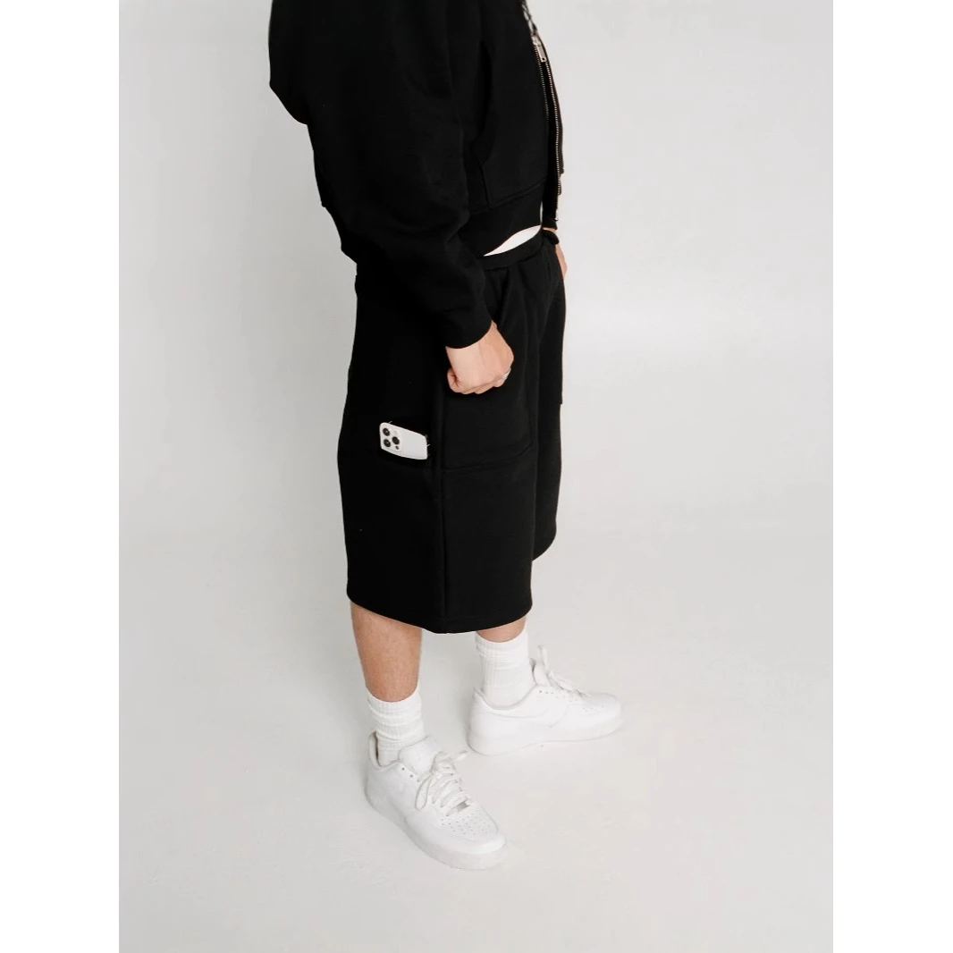 Loose Fit Men's Casual Pants Shorts Five-Quarter Outerwear Street Style Loose Leggings Polyester Fiber Non-Mall Matches
Loose Fit Men's Casual Pants Shorts Five-Quarter Outerwear Street Style Loose Leggings Polyester Fiber Non-Mall Matches