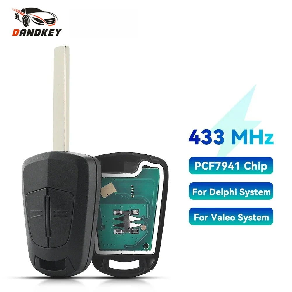 Дистанционный ключ Dandkey 433 МГц ID46 Delphi H для Opel Vauxhall Astra H 2004-2009 Zafira B 2005-2013 Corsa D 2007-2012 Meriva B
Дистанционный ключ Dandkey 433 МГц ID46 Delphi H для Opel Vauxhall Astra H 2004-2009 Zafira B 2005-2013 Corsa D 2007-2012 Meriva B
