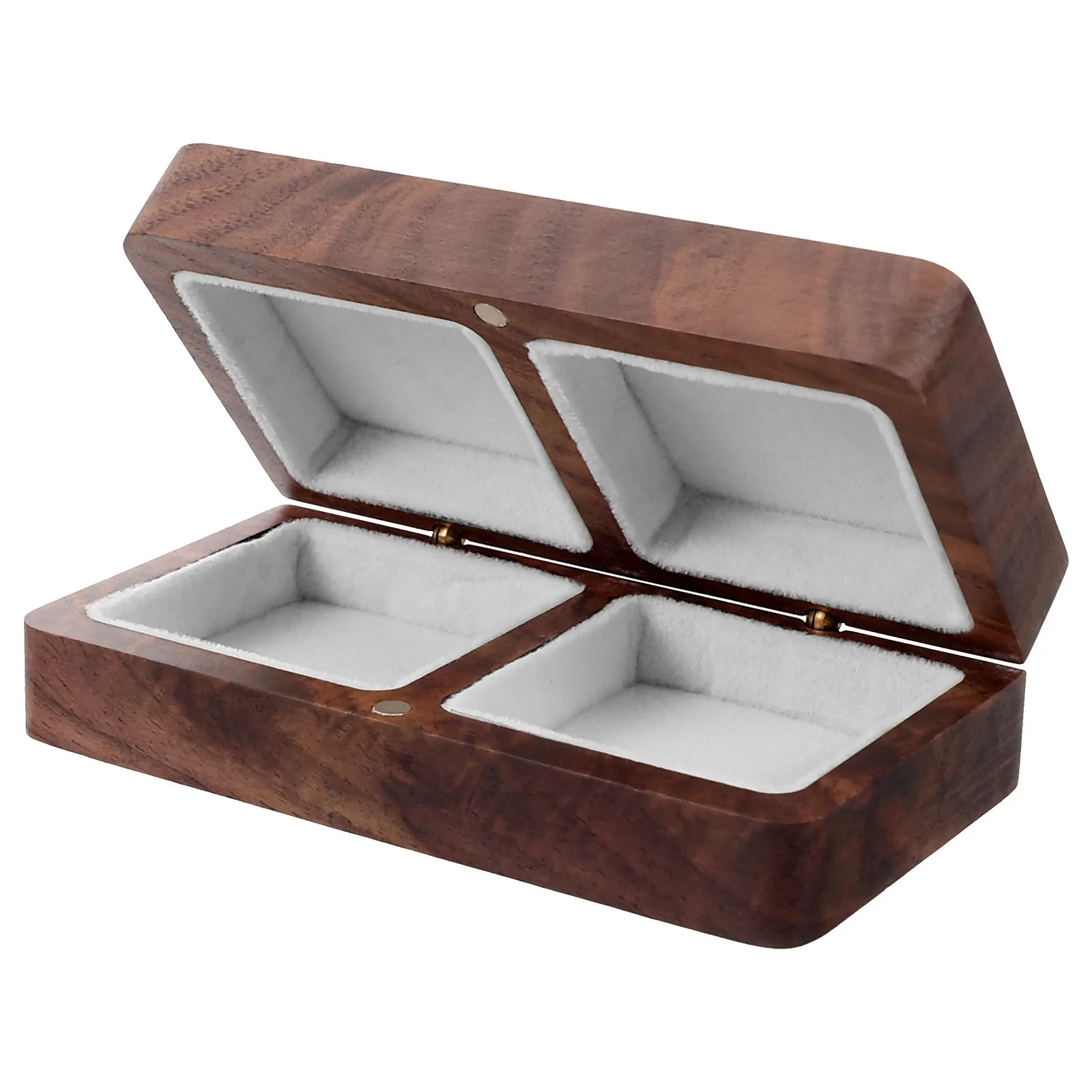 Деревянная шкатулка для колец большой вместимости, для хранения колец, серег, ювелирных украшений, подставка для демонстрации, подарок на свадьбу, предложение руки и сердца
Деревянная шкатулка для колец большой вместимости, для хранения колец, серег, ювелирных украшений, подставка для демонстрации, подарок на свадьбу, предложение руки и сердца