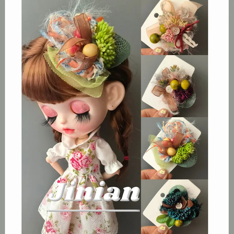 Головные уборы для куклы Bjd 1/6, заколка для волос с цветком, картина маслом, маленький цилиндр, головной убор, заколка с челкой, украшенный аксессуаром для кукольных волос
Головные уборы для куклы Bjd 1/6, заколка для волос с цветком, картина маслом, маленький цилиндр, головной убор, заколка с челкой, украшенный аксессуаром для кукольных волос