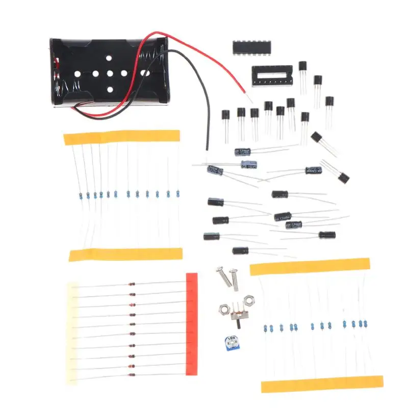 DIY LED Water Flowing Light Kit NE555 Soldering Practice Electronic Project Kit For Students DIY Welding Learning Set
DIY LED Water Flowing Light Kit NE555 Soldering Practice Electronic Project Kit For Students DIY Welding Learning Set