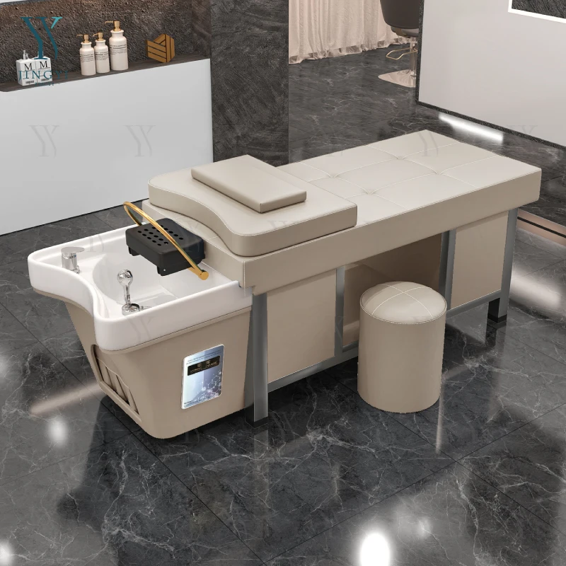 Wash Basin Heated Water Circulation Salon Furniture Hair Washing Bed Shampoo Station Spa Head Therapy Electric
Wash Basin Heated Water Circulation Salon Furniture Hair Washing Bed Shampoo Station Spa Head Therapy Electric