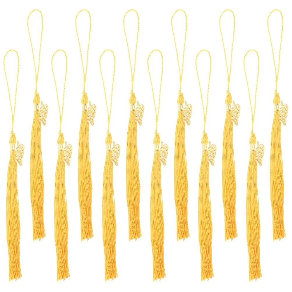 12 Pcs Charm Graduation Cap Accessories Memorial Tassel Polyester for Gown Pendant
12 Pcs Charm Graduation Cap Accessories Memorial Tassel Polyester for Gown Pendant