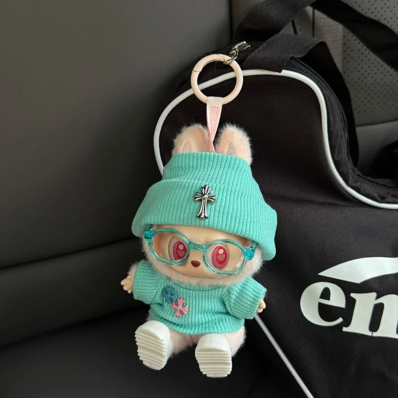 La Buwa Clothes Croxin Tiffany Blue One, Two, Three Generations of Labubu Clothes Heart Green 17 Cm Tide Brand doll clothes
La Buwa Clothes Croxin Tiffany Blue One, Two, Three Generations of Labubu Clothes Heart Green 17 Cm Tide Brand doll clothes