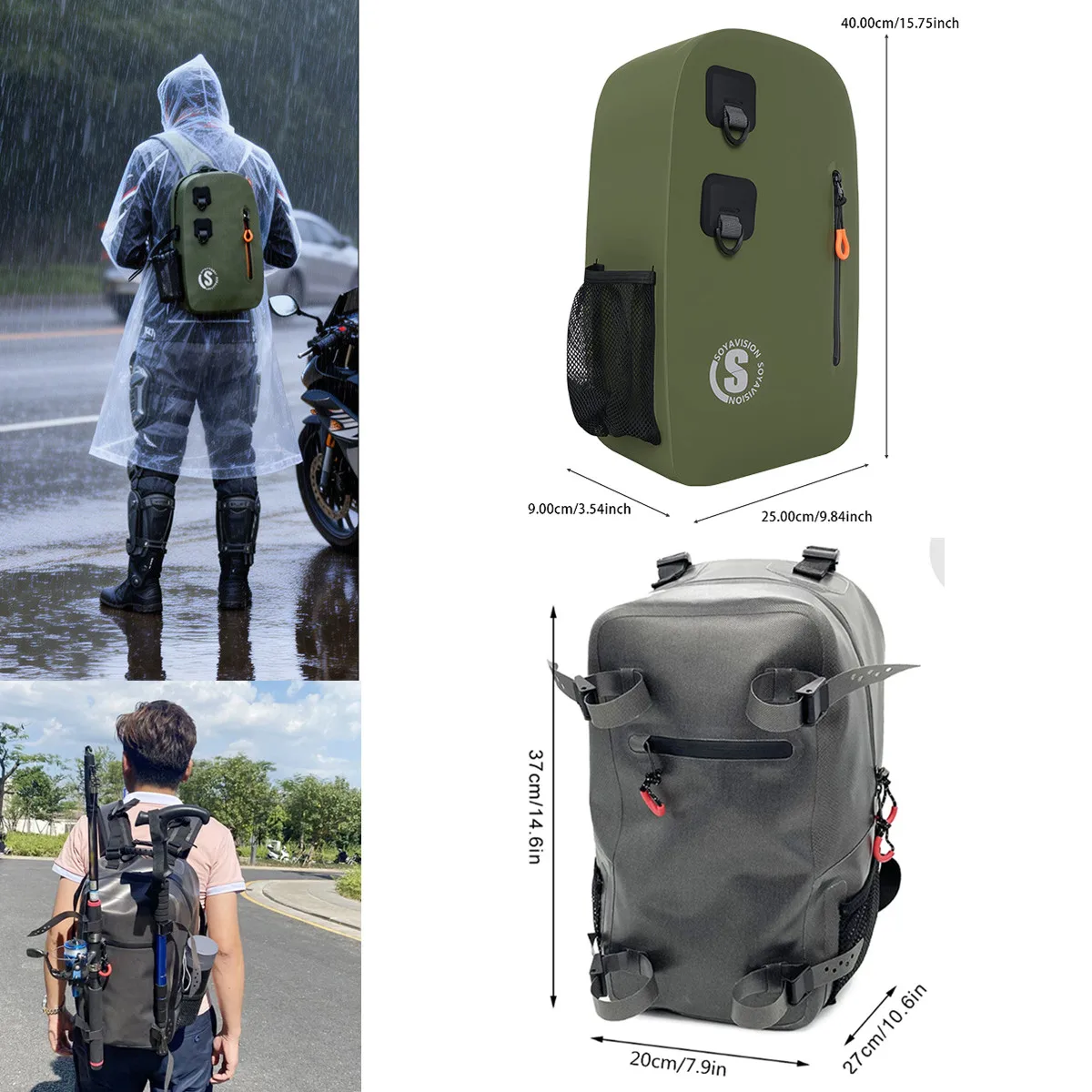 Fishing Bag Multifunctional Waterproof Purse Fishing Tool Bag Fishing Backpack Shoulder Crossbody Bag Outdoor Sports Backpack
Fishing Bag Multifunctional Waterproof Purse Fishing Tool Bag Fishing Backpack Shoulder Crossbody Bag Outdoor Sports Backpack