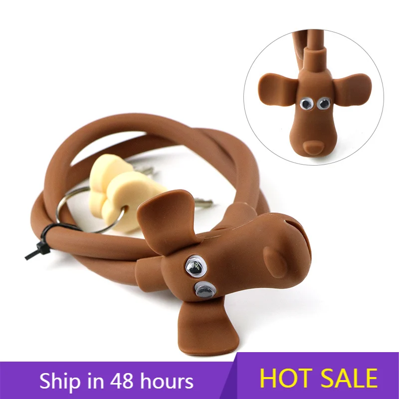 POWER LEAP YH1889 Silicone Lovely Bike Combination Lock Bicycle Lock Welcomed by Children
POWER LEAP YH1889 Silicone Lovely Bike Combination Lock Bicycle Lock Welcomed by Children