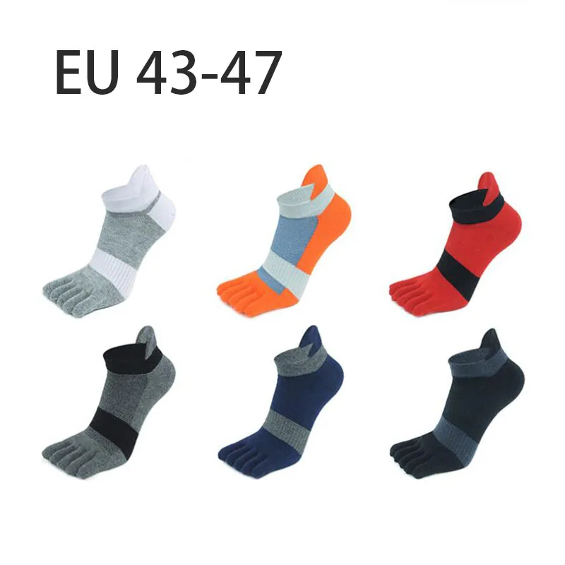 Large Size Toe Sport Socks Man Mesh Business Sweat-Absorbing Shallow Mouth Striped Fitness Travel 5 Finger Socks Plus EU43-47
Large Size Toe Sport Socks Man Mesh Business Sweat-Absorbing Shallow Mouth Striped Fitness Travel 5 Finger Socks Plus EU43-47