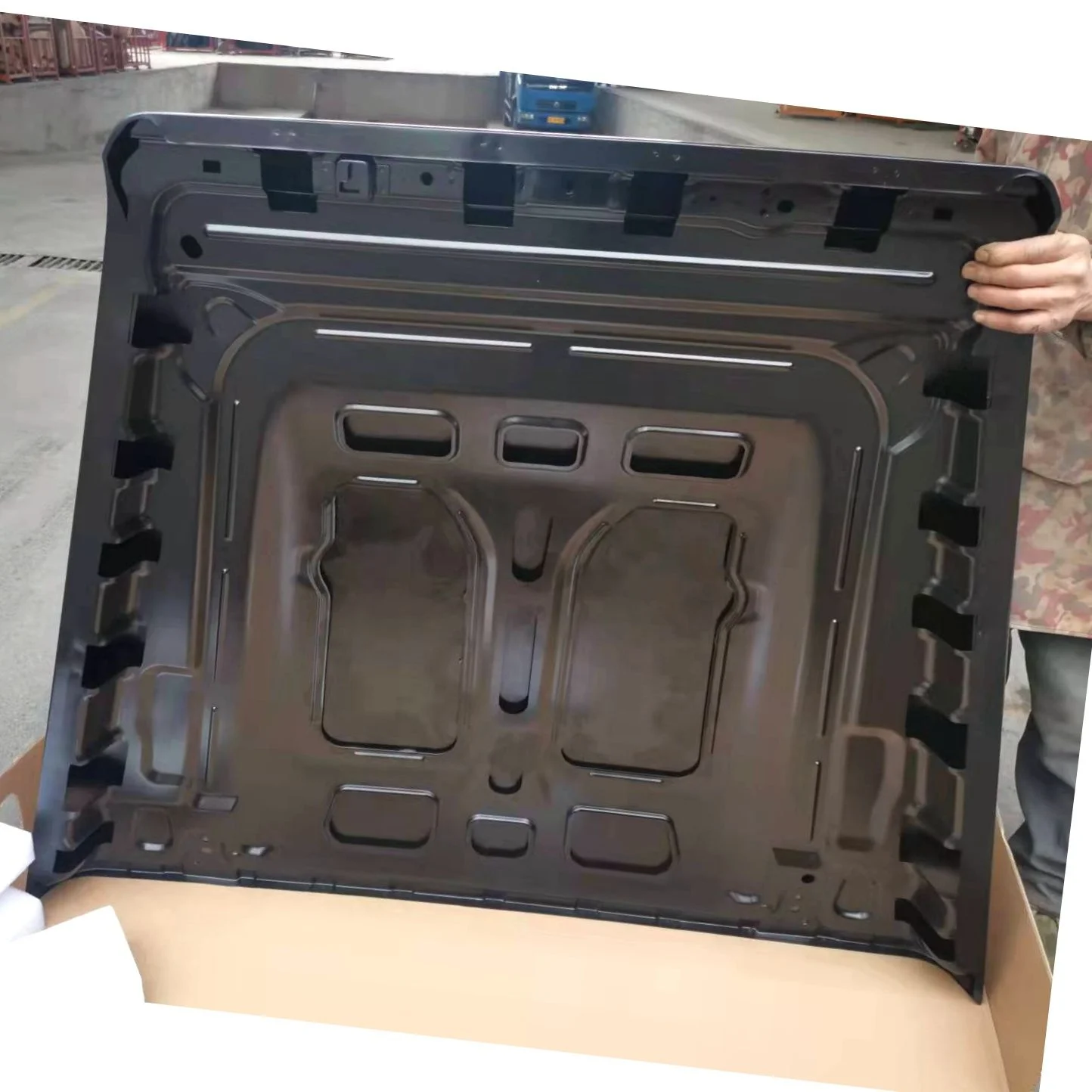 Стальной капот для Land Rover Defender D90 110 130, аксессуары для пикапов
Стальной капот для Land Rover Defender D90 110 130, аксессуары для пикапов