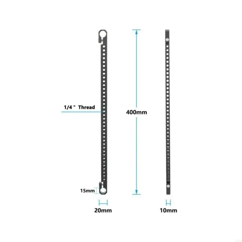 D5BB 15mm Cheese Bar Top Bottom Mounting Plate With 1/4inch 3/8inch Mounting Point
D5BB 15mm Cheese Bar Top Bottom Mounting Plate With 1/4inch 3/8inch Mounting Point