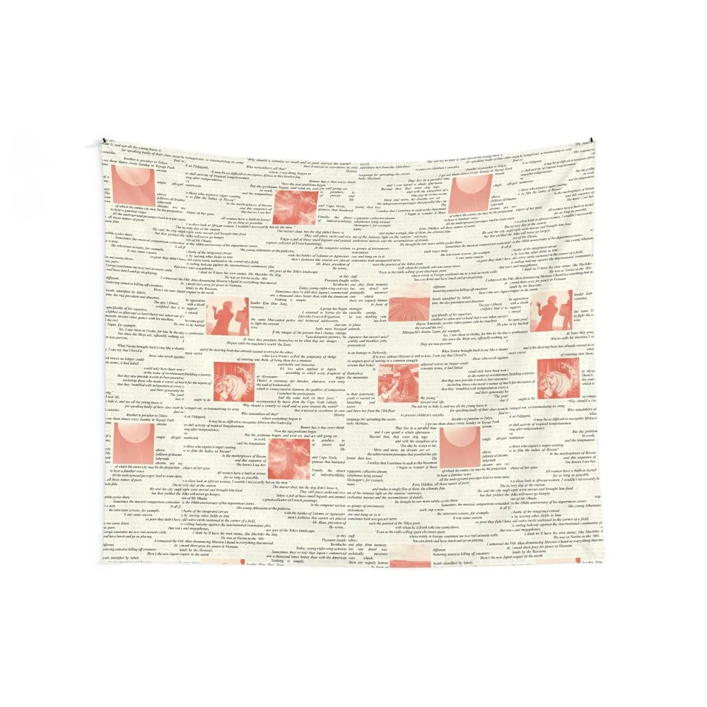 Sans Soleil Text Tapestry Decorations For Your Bedroom On The Wall Outdoor Decor Tapestry
Sans Soleil Text Tapestry Decorations For Your Bedroom On The Wall Outdoor Decor Tapestry
