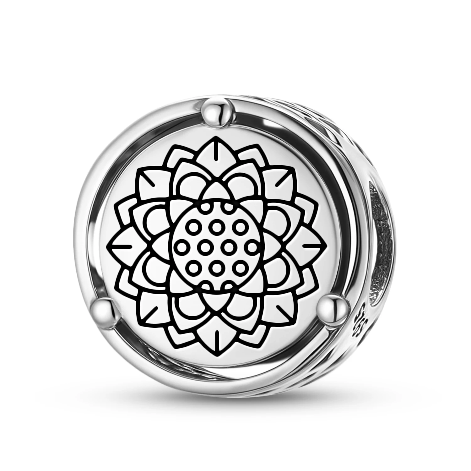 925 Sterling Silver Geomantic Omen Lotus Flower Charm Fit Original Bracelet Diy Jewelry Accessories Family Bead
925 Sterling Silver Geomantic Omen Lotus Flower Charm Fit Original Bracelet Diy Jewelry Accessories Family Bead
