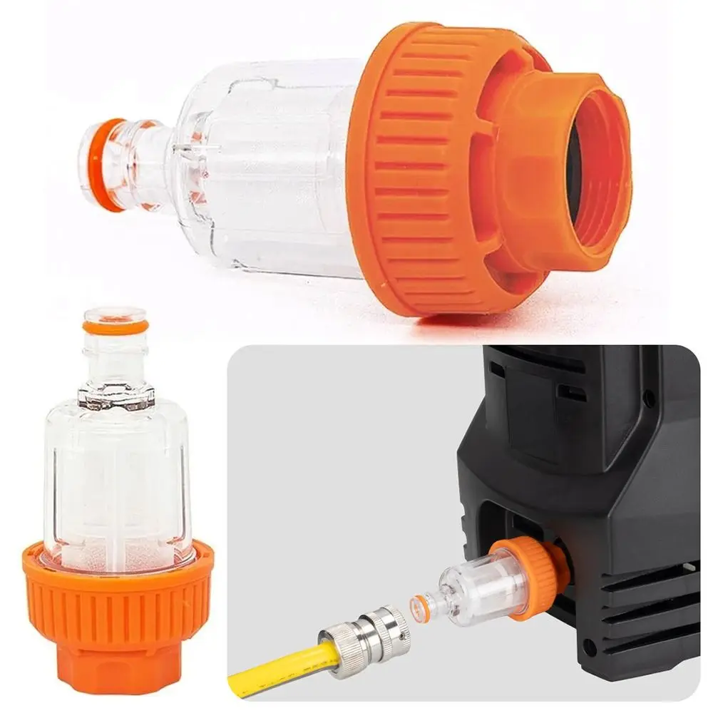 1Pcs G3/4 Washer Filter Connector High Pressure Plastic Inlet Connector Nozzle With Fine Mesh Quick Connect Fitting
1Pcs G3/4 Washer Filter Connector High Pressure Plastic Inlet Connector Nozzle With Fine Mesh Quick Connect Fitting