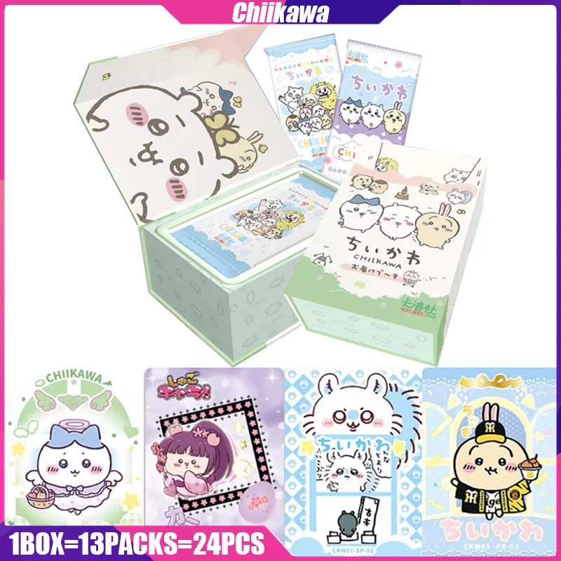 Chiikawa Cards CARD LUOSHE VOL.1 Anime Collection Cards Board Games Toys Mistery Box Birthday Gifts for Boys and Girls
Chiikawa Cards CARD LUOSHE VOL.1 Anime Collection Cards Board Games Toys Mistery Box Birthday Gifts for Boys and Girls