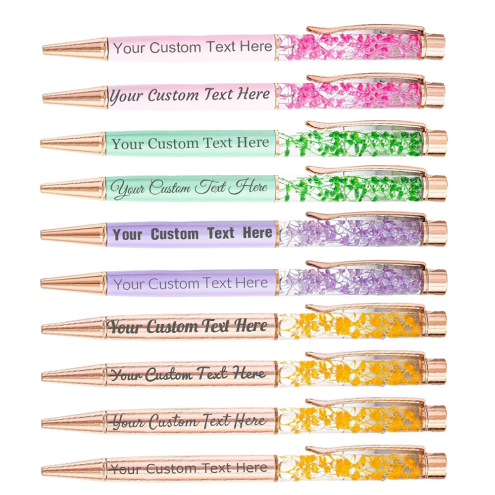 Custom Logo Pen Luxury Flower Metal Ballpoint Pen Engrave Name Text Pens for Graduation Birthday Banquet Personalized Great Gift
Custom Logo Pen Luxury Flower Metal Ballpoint Pen Engrave Name Text Pens for Graduation Birthday Banquet Personalized Great Gift