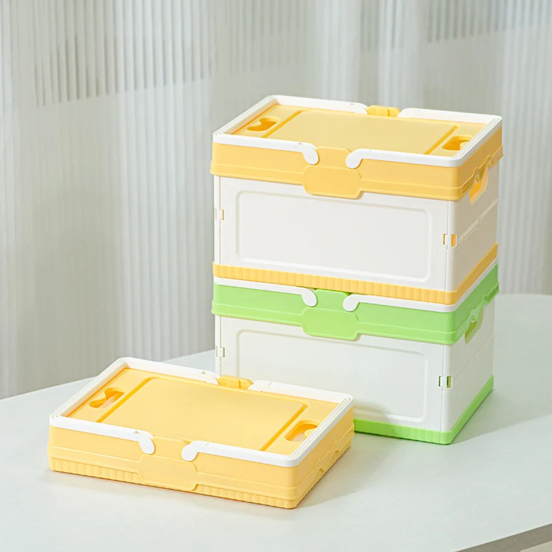 Collapsible Organizers with Stackable Design for Home and Office Supplies Storage Plastic Foldable Storage Boxes
Collapsible Organizers with Stackable Design for Home and Office Supplies Storage Plastic Foldable Storage Boxes