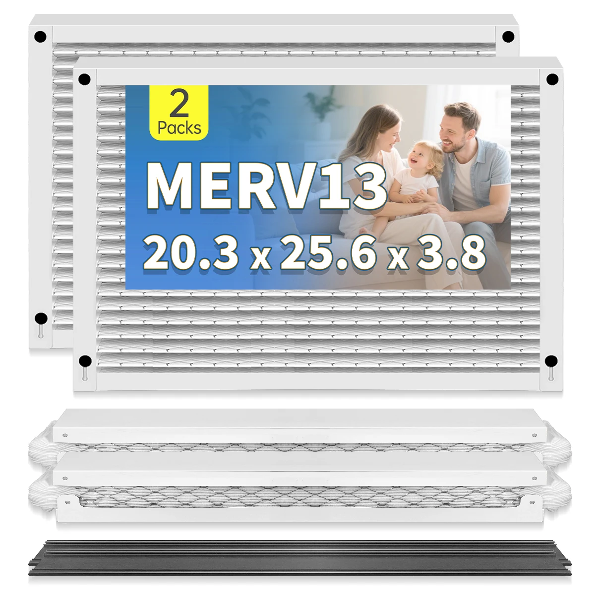 Сменный воздушный фильтр 213, 20x25x4, MERV 13, подходит для очистителей воздуха 1210, 1620, 2200 и систем ОВКВ, с комплектом для модернизации 1213, 2 шт.
Сменный воздушный фильтр 213, 20x25x4, MERV 13, подходит для очистителей воздуха 1210, 1620, 2200 и систем ОВКВ, с комплектом для модернизации 1213, 2 шт.