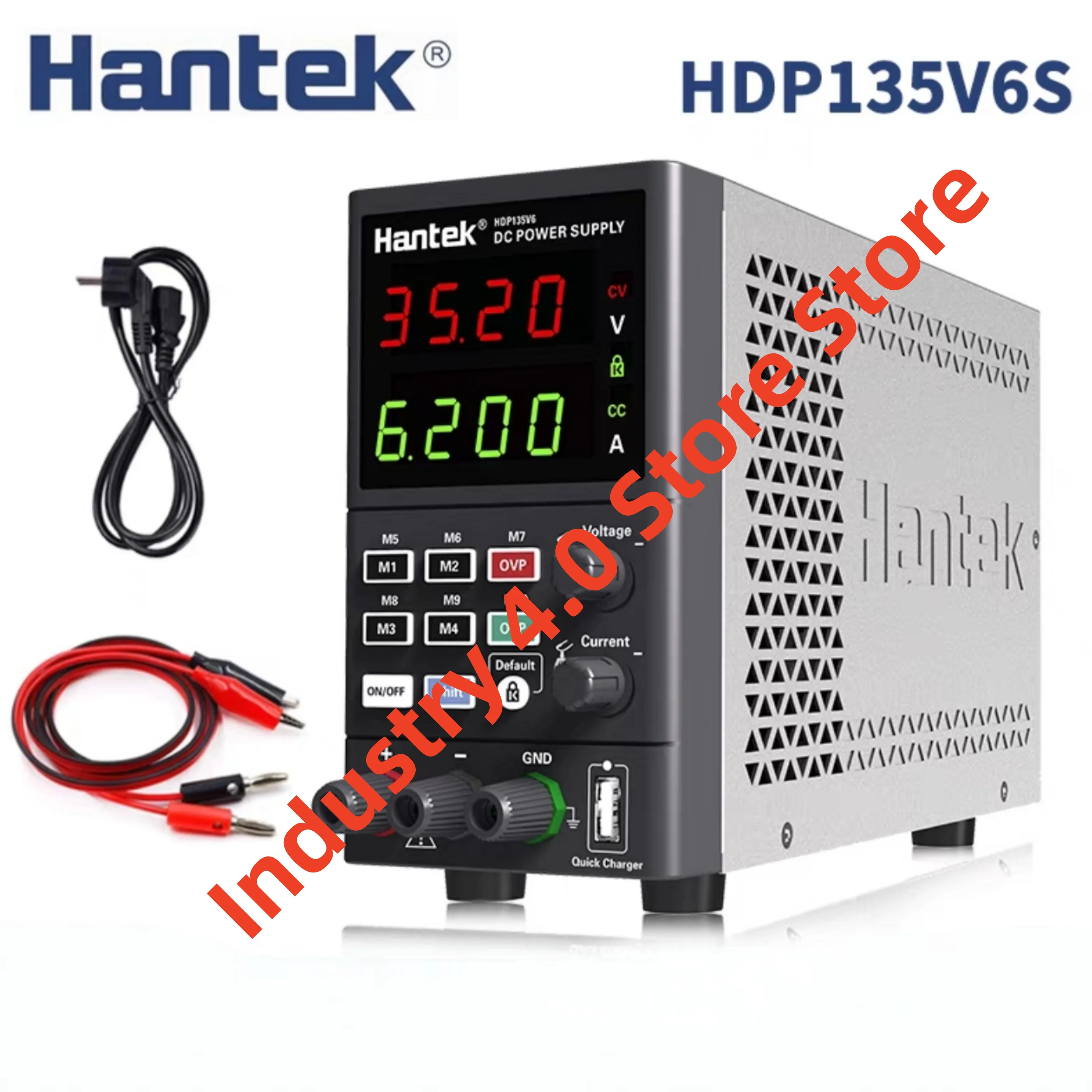 Hantek HDP135V6S Digital display adjustable DC regulated power supply new original
Hantek HDP135V6S Digital display adjustable DC regulated power supply new original