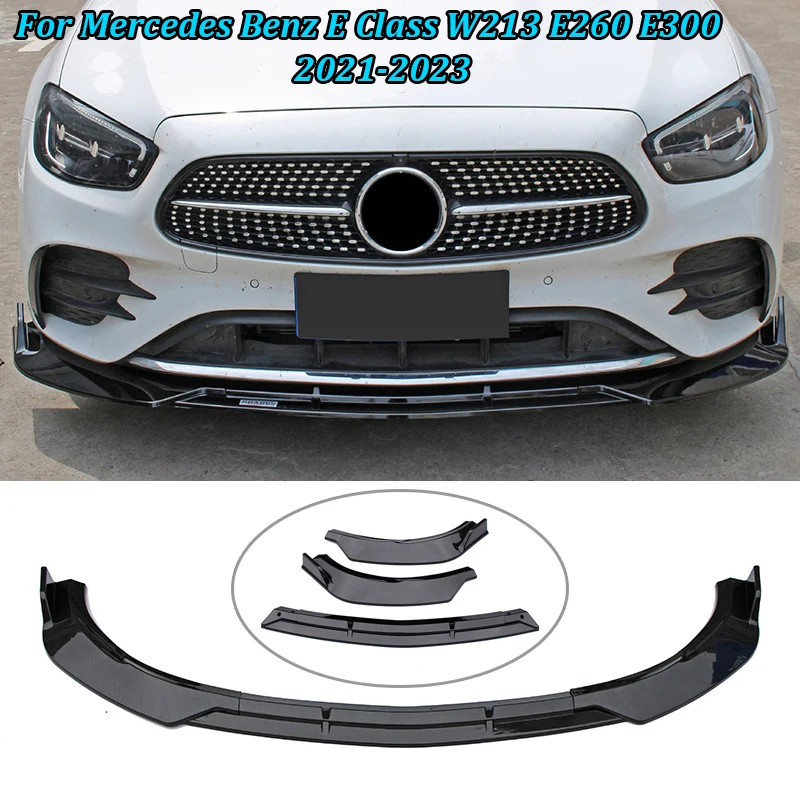 For Mercedes Benz E Class W213 E260 E300 2021-2023 Front Under Bumper lower Lip Chin Splitter Deflector Body Kits Protector Part
For Mercedes Benz E Class W213 E260 E300 2021-2023 Front Under Bumper lower Lip Chin Splitter Deflector Body Kits Protector Part