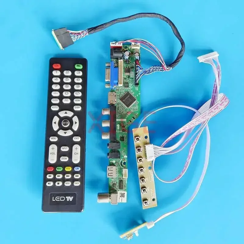 Плата драйвера контроллера для B116XTN02.0 B116XTN04.0 DIY Kit ТВ Аналоговый 1366x768 USB + AV + VGA + HDMI LVDS 40-контактный 11,6-дюймовый матричный ноутбук
Плата драйвера контроллера для B116XTN02.0 B116XTN04.0 DIY Kit ТВ Аналоговый 1366x768 USB + AV + VGA + HDMI LVDS 40-контактный 11,6-дюймовый матричный ноутбук