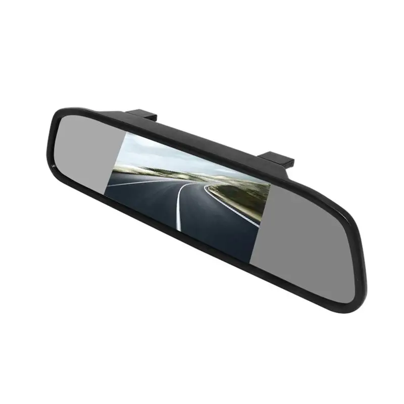 Автомобильный монитор-зеркало с 5-дюймовым TFT LCD экраном HD 800x480 для парковки и заднего вида с 2 видеовходами
Автомобильный монитор-зеркало с 5-дюймовым TFT LCD экраном HD 800x480 для парковки и заднего вида с 2 видеовходами