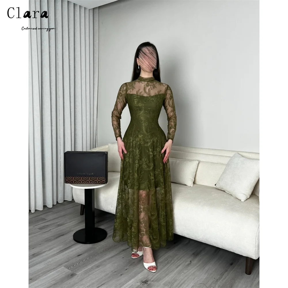 Вечернее платье Clara Custom с зеленой кружевной вышивкой и нитяной отделкой, роскошное, для гостей на свадьбу, 2026, для вечеринок, элегантное женское платье для выпускного бала
Вечернее платье Clara Custom с зеленой кружевной вышивкой и нитяной отделкой, роскошное, для гостей на свадьбу, 2026, для вечеринок, элегантное женское платье для выпускного бала