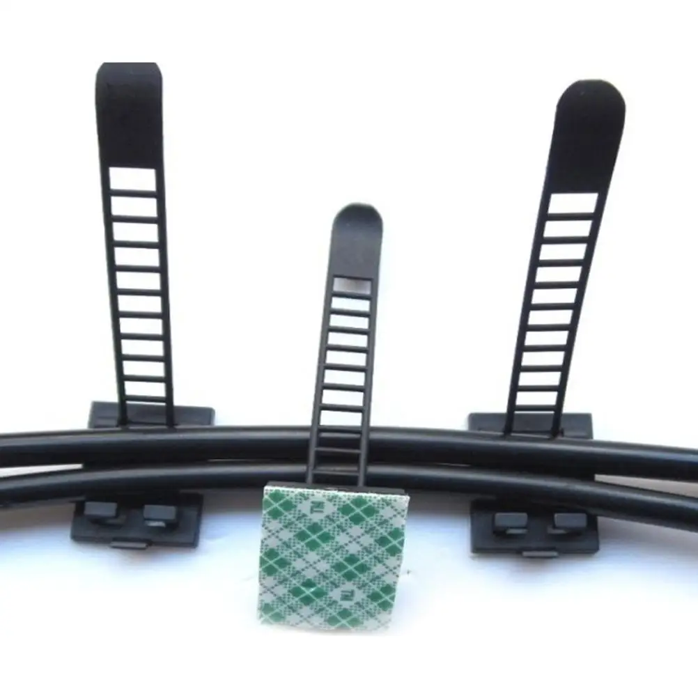 100pcs Cable Ties Wire Fixing Clips Black Adjustable Desk Home Office Organizer for Cord Management Cable Clips
100pcs Cable Ties Wire Fixing Clips Black Adjustable Desk Home Office Organizer for Cord Management Cable Clips