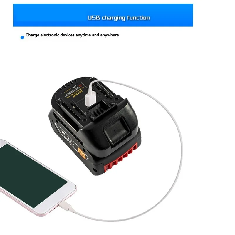 GTBL BS18MT Battery Adapter Converter For 18V BAT619G/620 Batteries Convert To For 18V BL 1860 Lithium Battery
GTBL BS18MT Battery Adapter Converter For 18V BAT619G/620 Batteries Convert To For 18V BL 1860 Lithium Battery