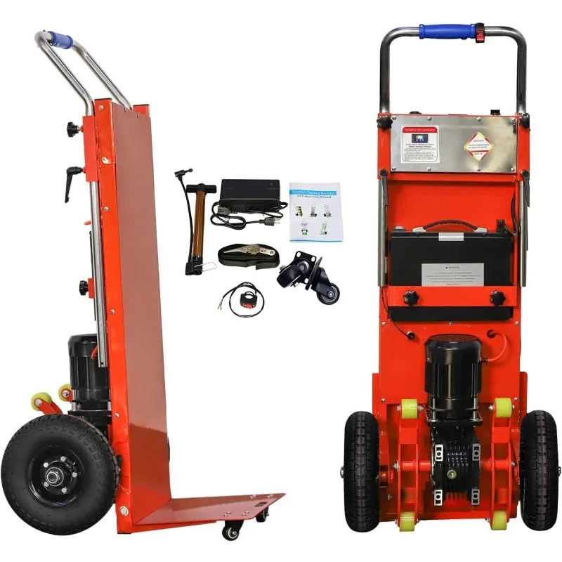 1200W Electric Stair Climbing Dolly Heavy Duty Metal Hand Trucks Cart with 880lb Capacity Powered Electric Stair Climber
1200W Electric Stair Climbing Dolly Heavy Duty Metal Hand Trucks Cart with 880lb Capacity Powered Electric Stair Climber