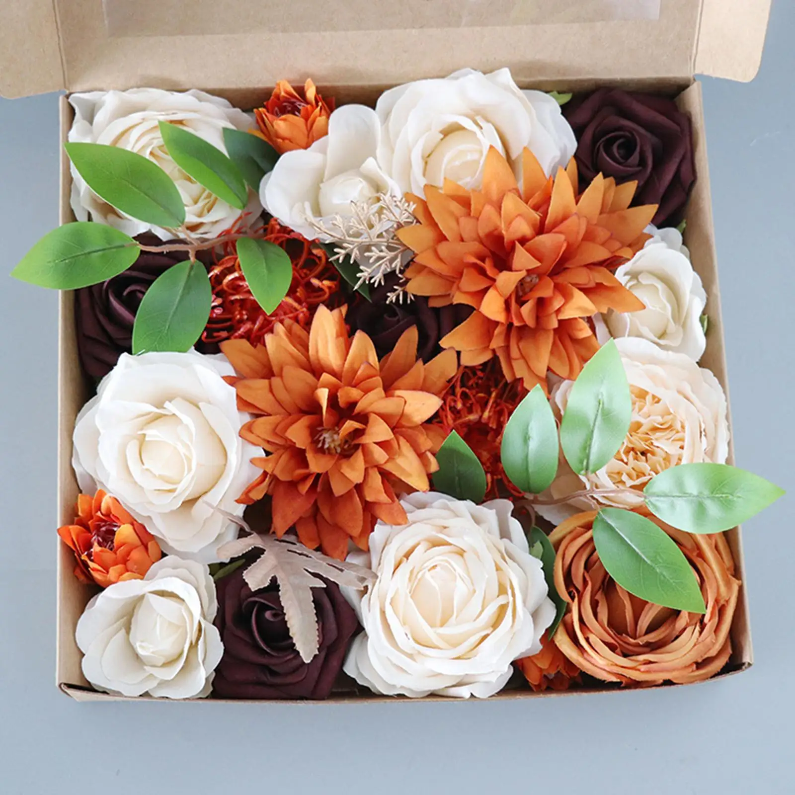 DIY Artificial Flowers Combo Box Set Wedding Bridal Bouquets Multiple Use Flower Garland Wreaths Silk Roses Flower Bulk
DIY Artificial Flowers Combo Box Set Wedding Bridal Bouquets Multiple Use Flower Garland Wreaths Silk Roses Flower Bulk