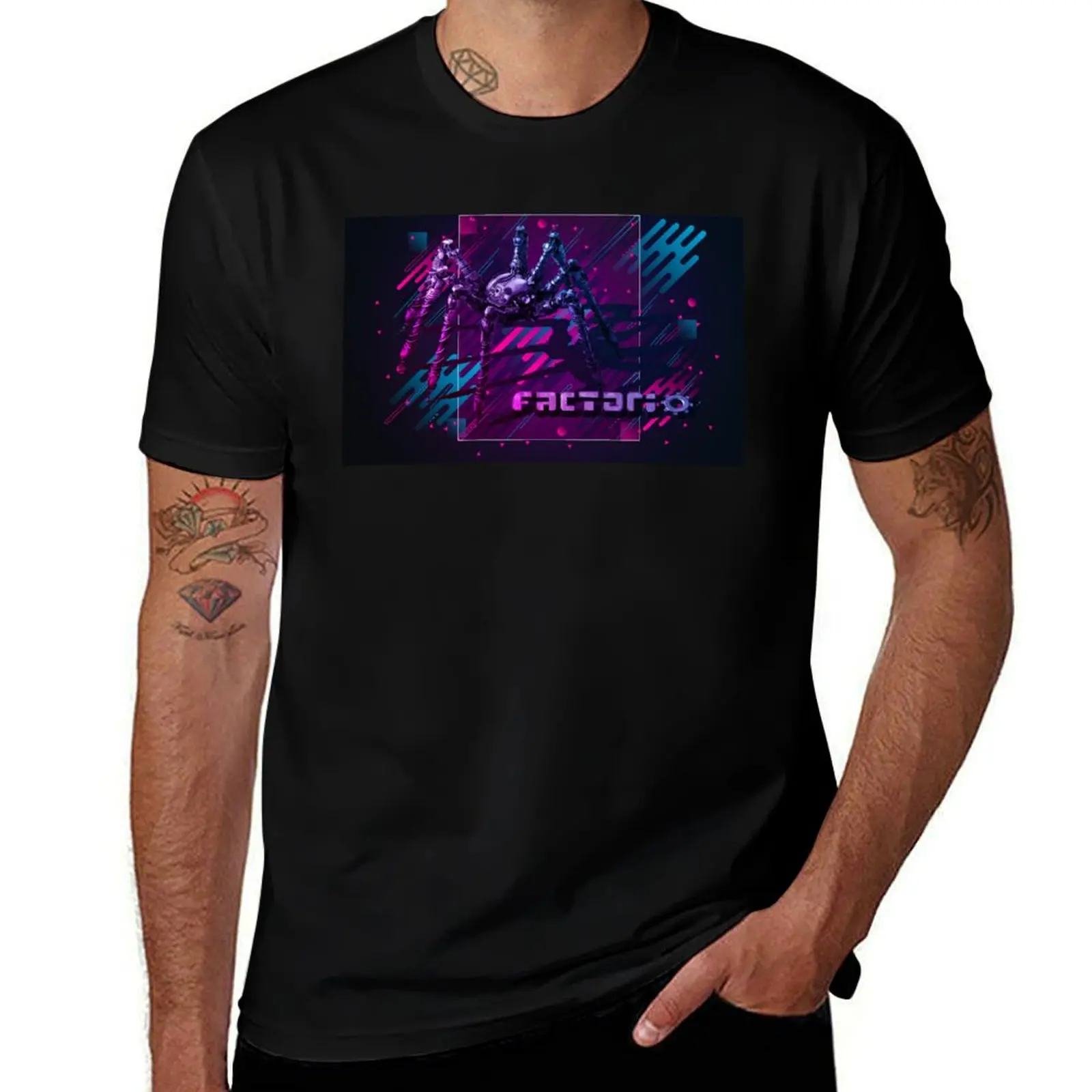 Factorio Modern Graphic Design T-Shirt funny shirt cotton anime tshirt mens t shirt
Factorio Modern Graphic Design T-Shirt funny shirt cotton anime tshirt mens t shirt